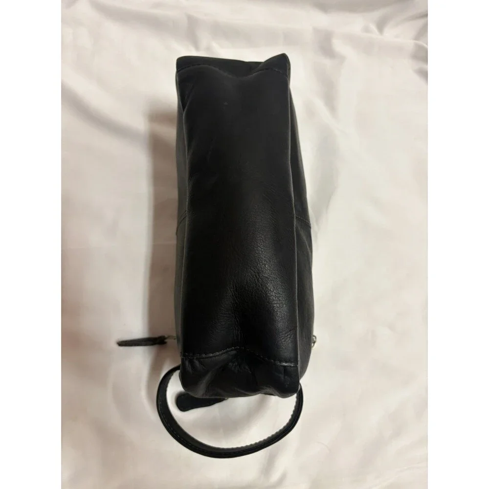 Toiletry Bag Unbranded Leather Case Travel Bag Black Mens Business Chic